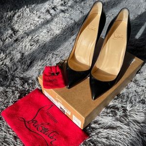 Christian Louboutin Pigalle Follies Black 37